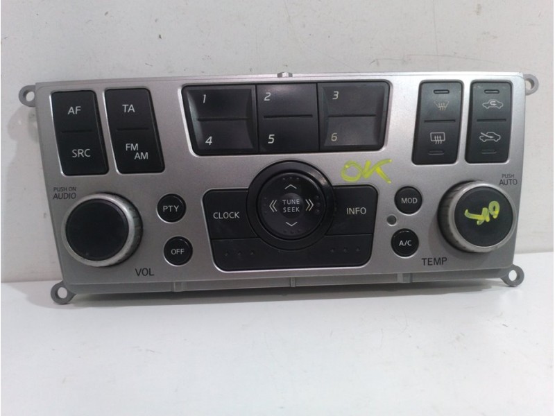 Recambio de mando calefaccion / aire acondicionado para nissan almera (n16/e) line up referencia OEM IAM 28395BN801  