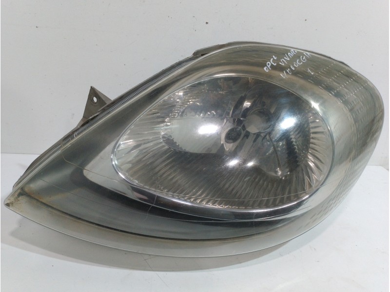 Recambio de faro izquierdo para opel vivaro combi 2.7t corto referencia OEM IAM 91165719   Recambio de faro izquierdo para opel vivaro combi 2.7t corto referencia OEM IAM 91165719