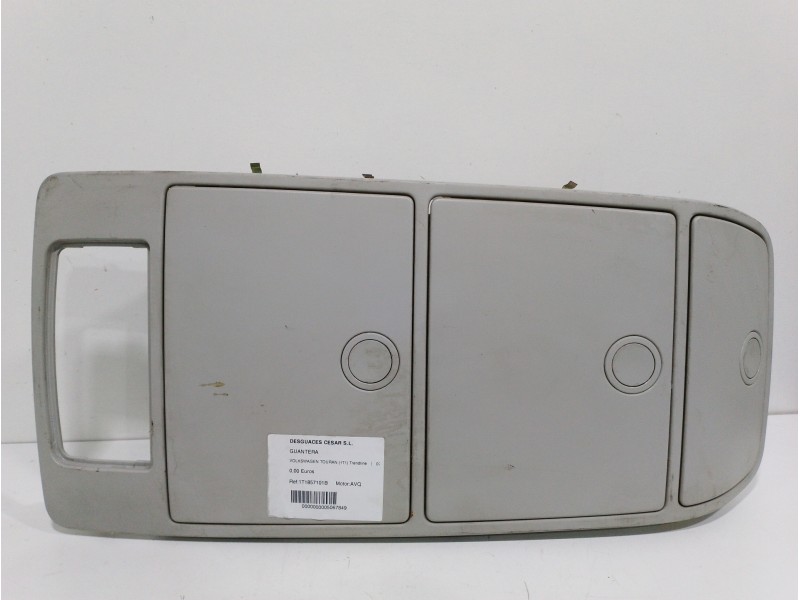 Recambio de guantera para volkswagen touran (1t1) trendline referencia OEM IAM 1T0868837  