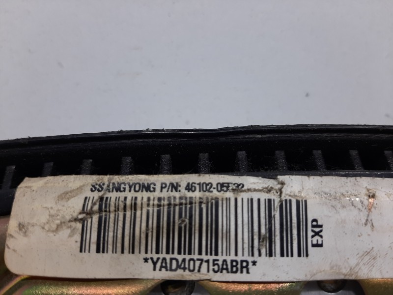 Recambio de airbag delantero izquierdo para ssangyong musso pick up 2.9 referencia OEM IAM 4610205532  