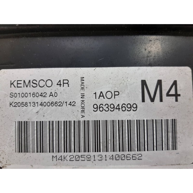 Recambio de centralita motor uce para daewoo nubira berlina se referencia OEM IAM 96394699  