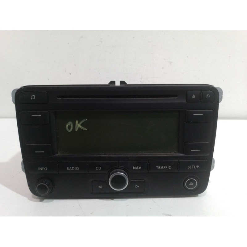 Recambio de sistema audio / radio cd para volkswagen touran (1t2) highline referencia OEM IAM 1K0035191E  