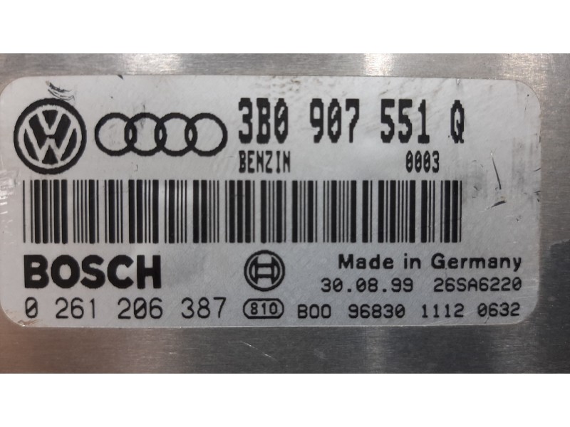 Recambio de centralita motor uce para audi a4 avant (b5) 2.8 referencia OEM IAM 3B0997552JV  