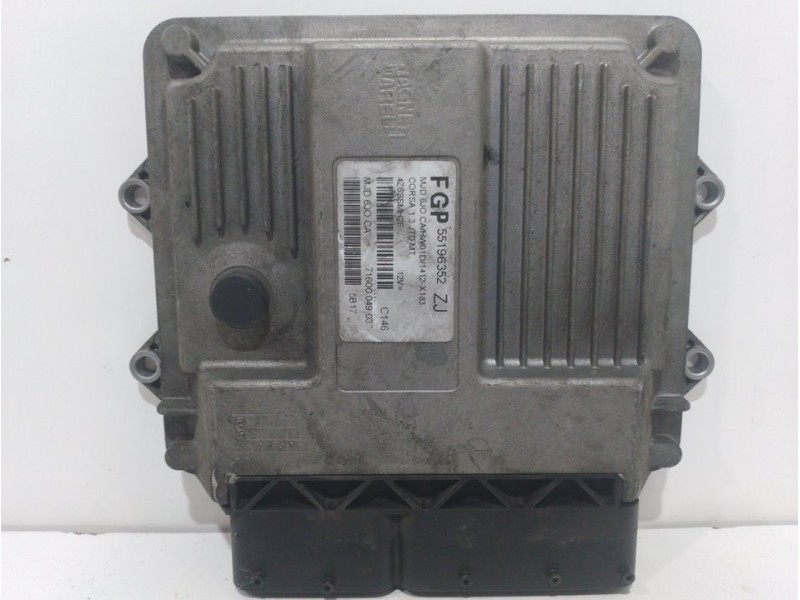 Recambio de centralita motor uce para opel corsa c cosmo referencia OEM IAM 55916352  