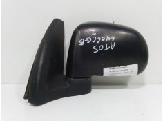 Recambio de retrovisor izquierdo para hyundai atos prime (mx) gl referencia OEM IAM 8761006101CA NEGRO MANUAL