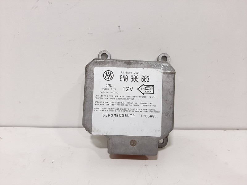 Recambio de centralita airbag para seat cordoba berlina (6k2) sx referencia OEM IAM 6N0909603 5WK4137 