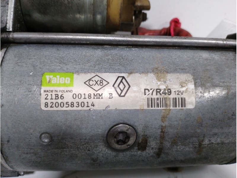 Recambio de motor arranque para renault scenic ii i- music referencia OEM IAM D7R49   Recambio de motor arranque para renault scenic ii i- music referencia OEM IAM D7R49