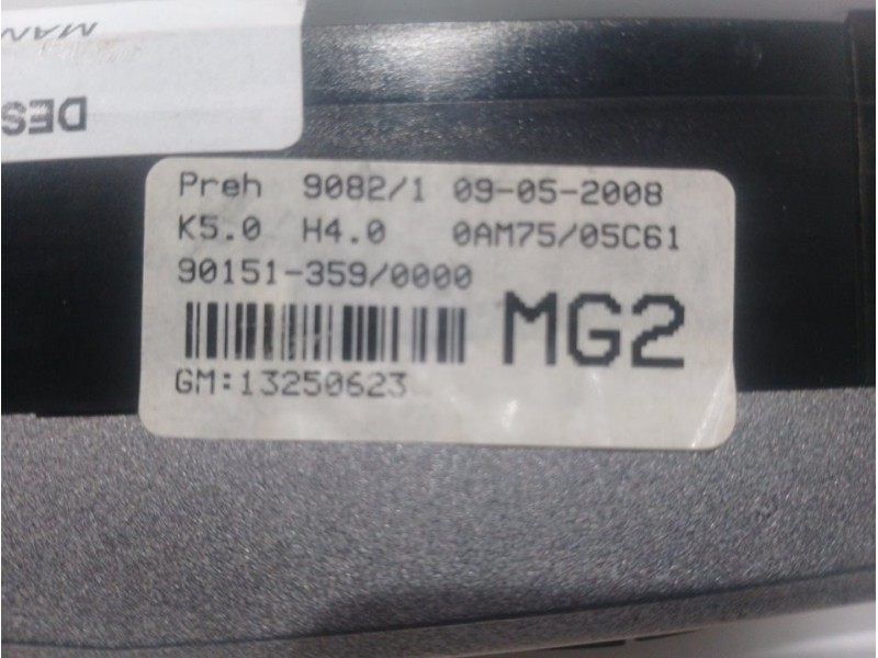 Recambio de mando calefaccion / aire acondicionado para opel zafira b cosmo referencia OEM IAM   