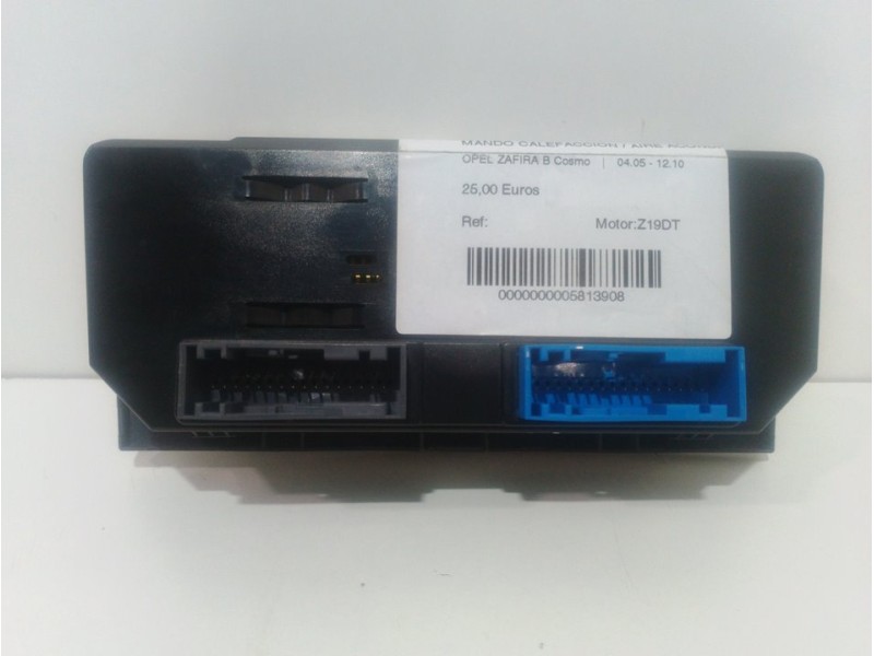 Recambio de mando calefaccion / aire acondicionado para opel zafira b cosmo referencia OEM IAM   