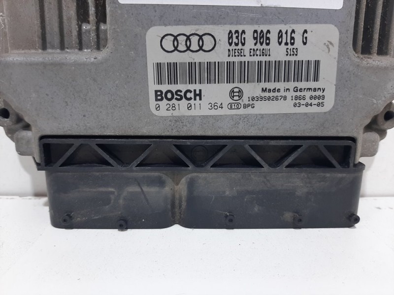 Recambio de centralita motor uce para audi a3 (8p) 2.0 tdi ambiente referencia OEM IAM 0281011364 03G906016G 