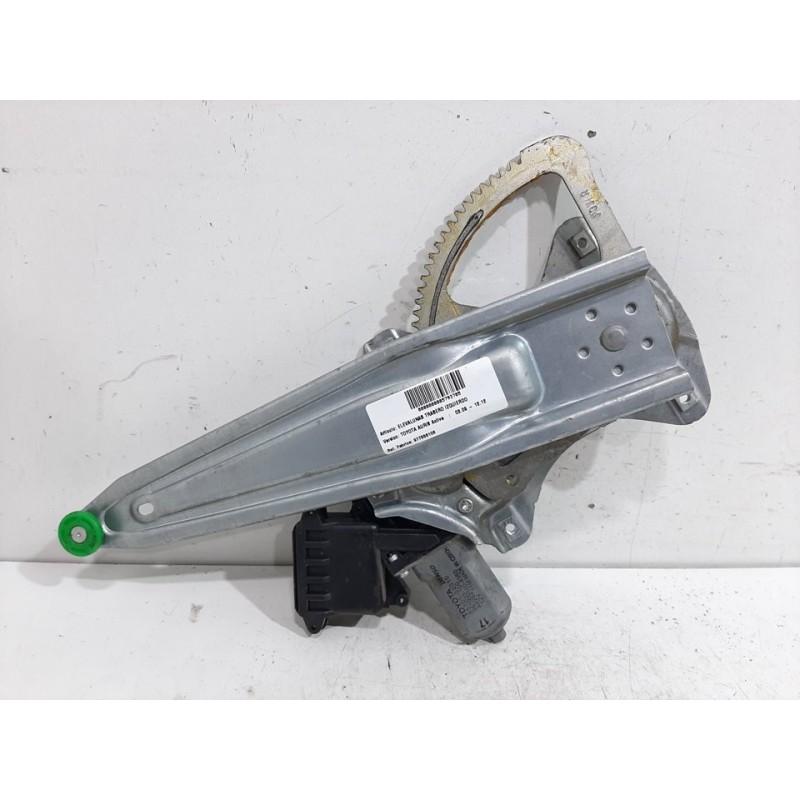 Recambio de elevalunas trasero izquierdo para toyota auris active referencia OEM IAM 977556106 8570102010 