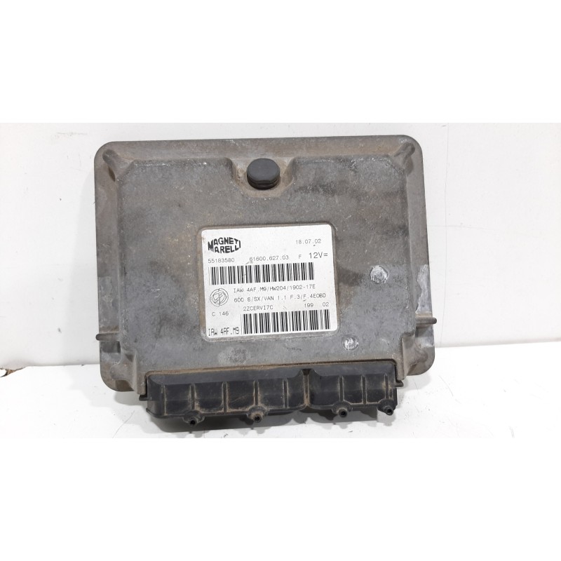 Recambio de centralita motor uce para fiat seicento (187) active referencia OEM IAM 55183580 2ZCERVI7C HW204