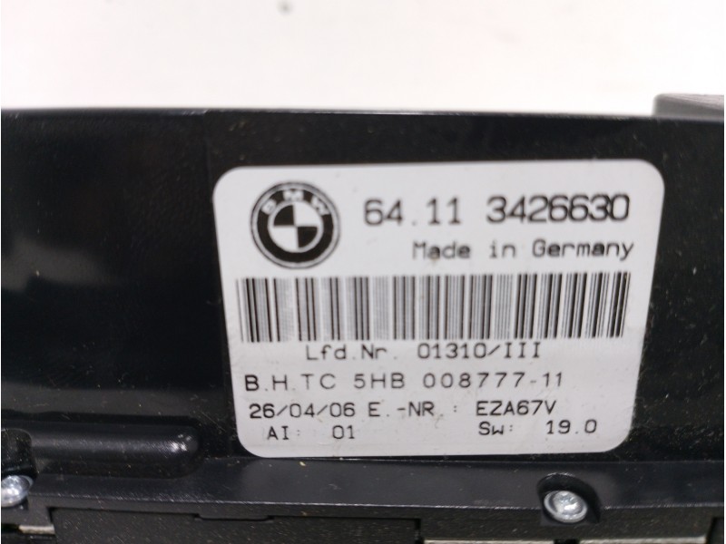 Recambio de mando calefaccion / aire acondicionado para bmw x3 (e83) 2.0d referencia OEM IAM 64113426630  