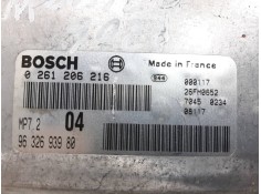 Recambio de centralita motor uce para peugeot 206 berlina xs referencia OEM IAM 0261206216 9632693980  2