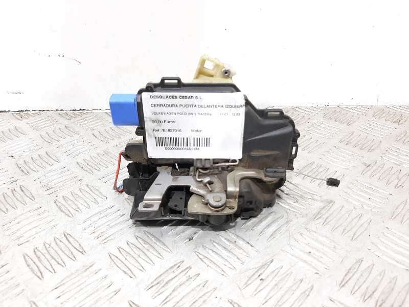 Recambio de cerradura puerta delantera izquierda para volkswagen polo (9n1) trendline referencia OEM IAM 7E1837015 8 PINES 
