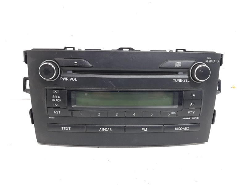 Recambio de sistema audio / radio cd para toyota auris active referencia OEM IAM 8612002A70  