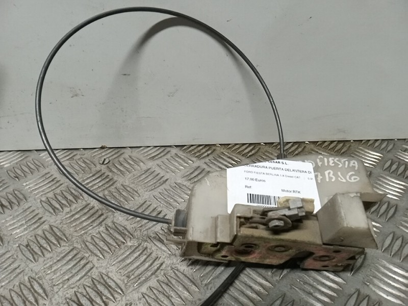 Recambio de cerradura puerta delantera derecha para ford fiesta berlina 1.8 diesel cat referencia OEM IAM   