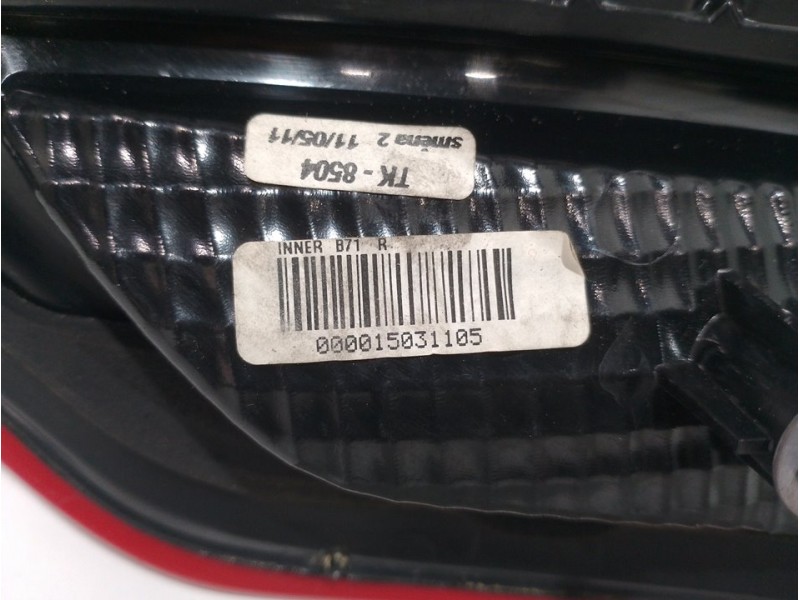 Recambio de piloto porton trasero derecho para citroën c4 berlina cool referencia OEM IAM  9672155480 28734G