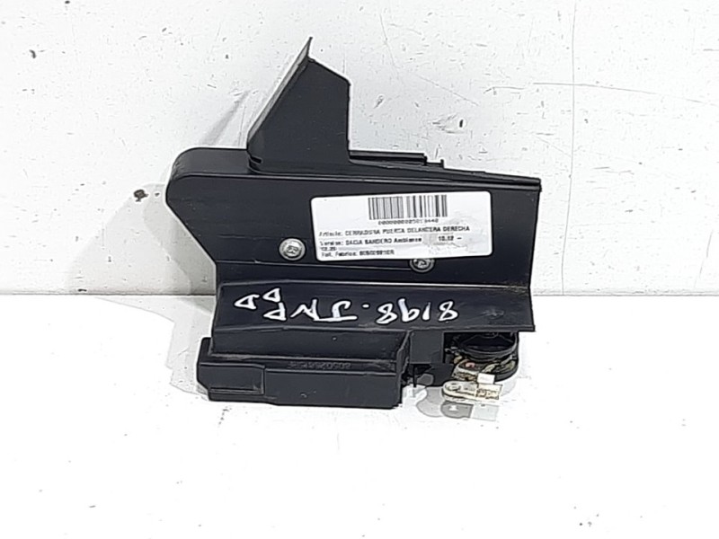 Recambio de cerradura puerta delantera derecha para dacia sandero ambiance referencia OEM IAM 805026816R 2 PINES 