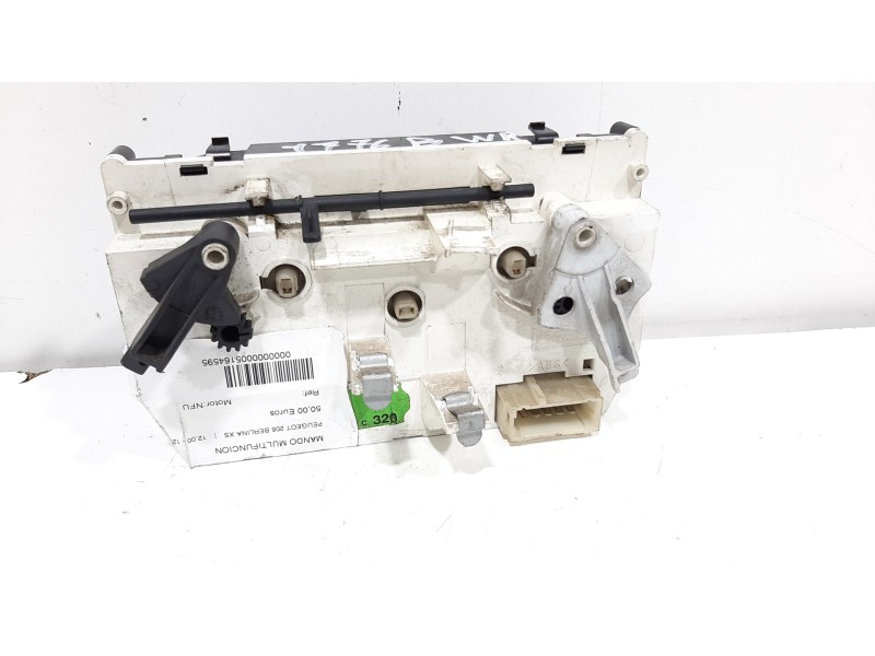 Recambio de mando calefaccion / aire acondicionado para peugeot 206 berlina xs referencia OEM IAM   