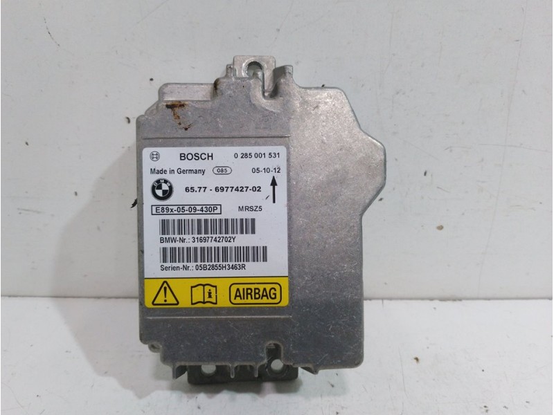 Recambio de centralita airbag para bmw serie 1 berlina (e81/e87) 116i referencia OEM IAM 65779184432 0285001531 