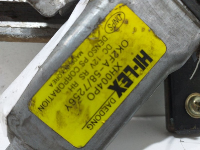 Recambio de elevalunas delantero derecho para kia carens 1.6 lx referencia OEM IAM 0K2FA587256Y HH004PO 