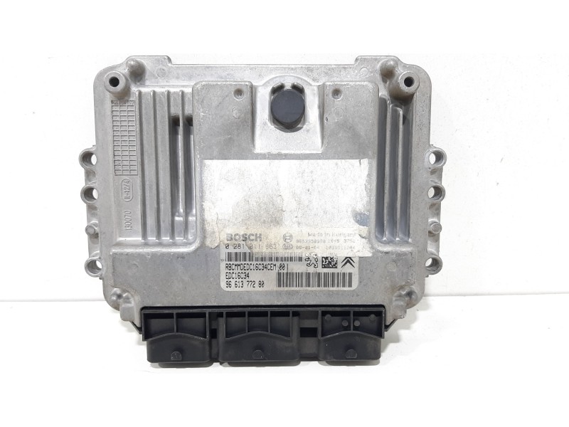 Recambio de centralita motor uce para citroën c4 berlina collection referencia OEM IAM 0281011863 9661377280 