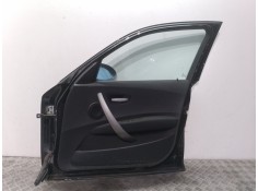 Recambio de puerta delantera derecha para bmw serie 1 berlina (e81/e87) 116i referencia OEM IAM 41007207446 NEGRO  2