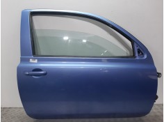 Recambio de puerta delantera derecha para nissan micra (k12e) acenta referencia OEM IAM  AZUL 