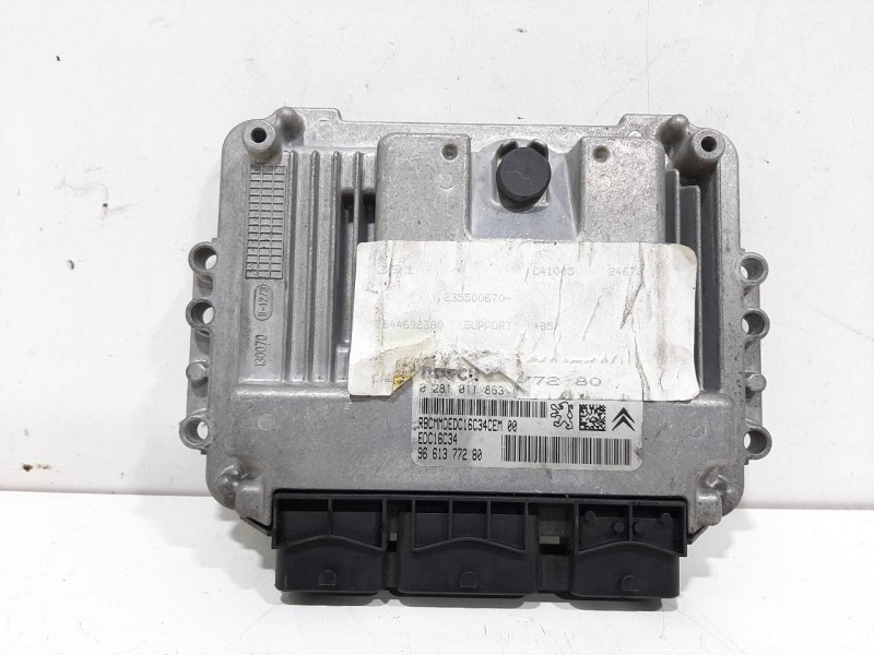 Recambio de centralita motor uce para citroën c4 berlina collection referencia OEM IAM 9661377280 0281011863 