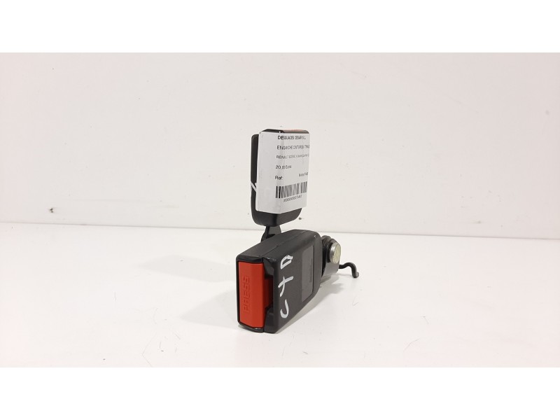 Recambio de enganche cinturon trasero izquierdo para renault scenic ii grand confort dynamique referencia OEM IAM   