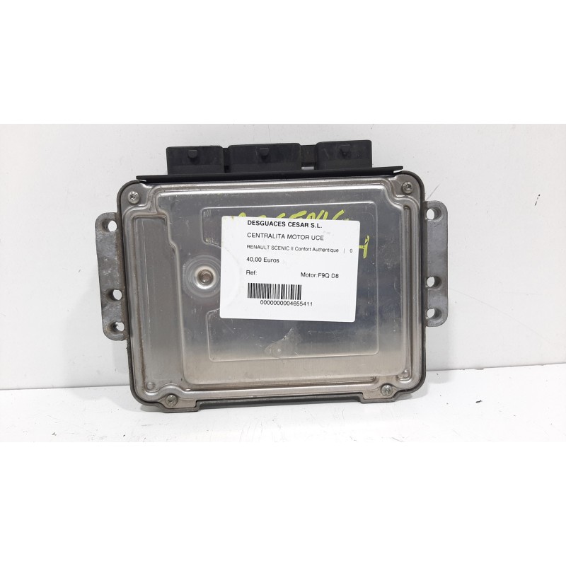 Recambio de centralita motor uce para renault scenic ii confort authentique referencia OEM IAM   