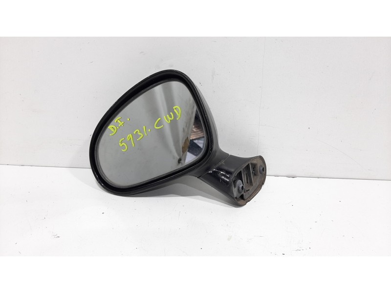 Recambio de retrovisor izquierdo para daewoo matiz cd referencia OEM IAM 96323344S NEGRO 