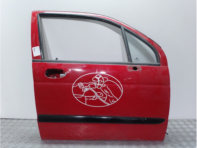 Recambio de puerta delantera derecha para daewoo matiz cd referencia OEM IAM 96610960 ROJO 