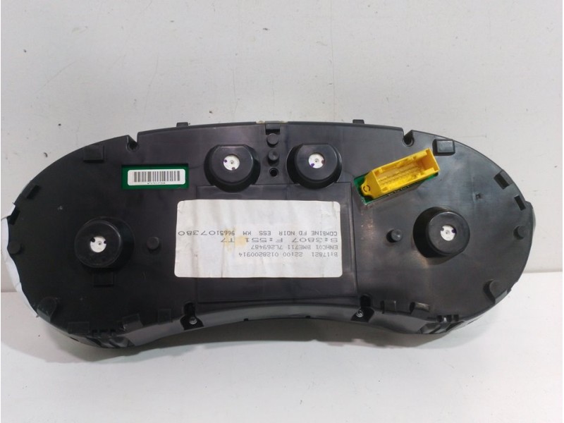 Recambio de cuadro instrumentos para peugeot 308 confort referencia OEM IAM 9665107380  