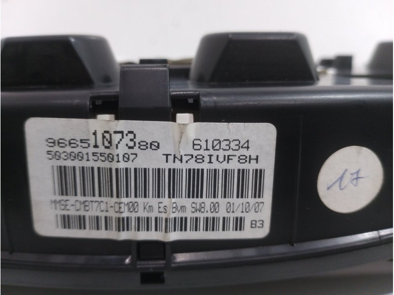 Recambio de cuadro instrumentos para peugeot 308 confort referencia OEM IAM 9665107380  