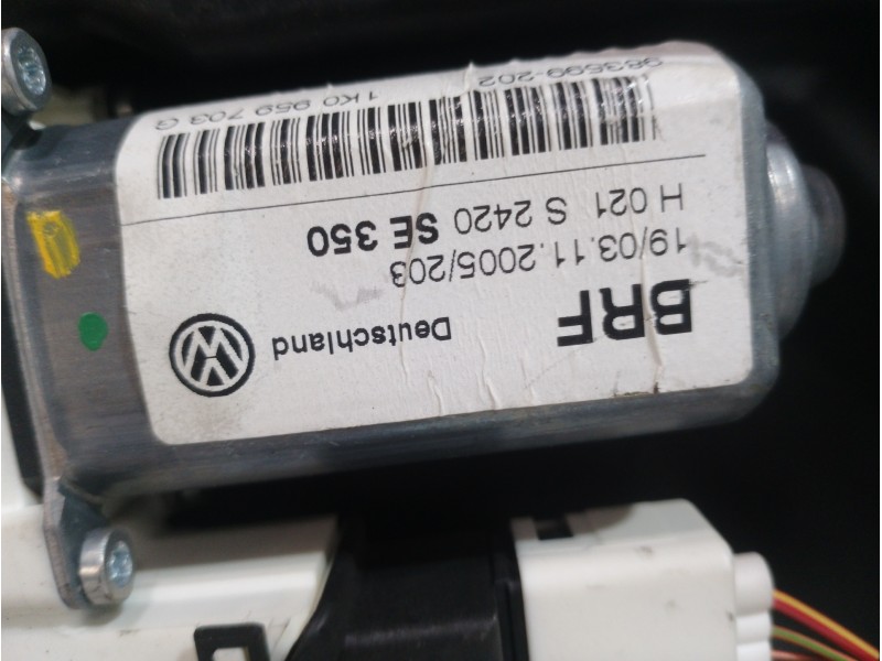 Recambio de elevalunas trasero izquierdo para seat leon (1p1) reference referencia OEM IAM 1P0839461  