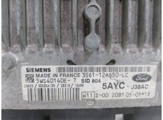 Recambio de centralita motor uce para ford fiesta (cbk) ambiente referencia OEM IAM 5WS40140E 5AYC  2