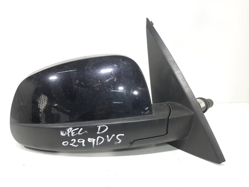 Recambio de retrovisor derecho para opel meriva cosmo referencia OEM IAM  NEGRO MANUAL
