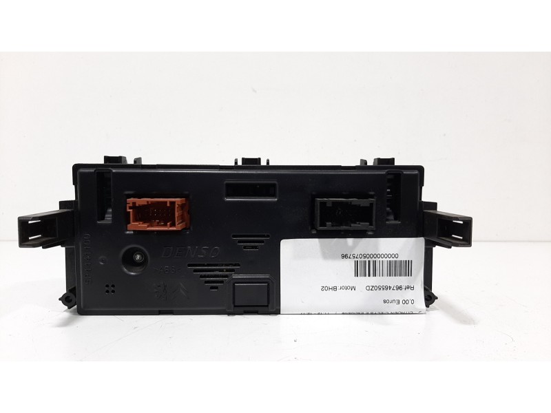 Recambio de mando calefaccion / aire acondicionado para citroën c-elysée exclusive referencia OEM IAM 96746550ZD  