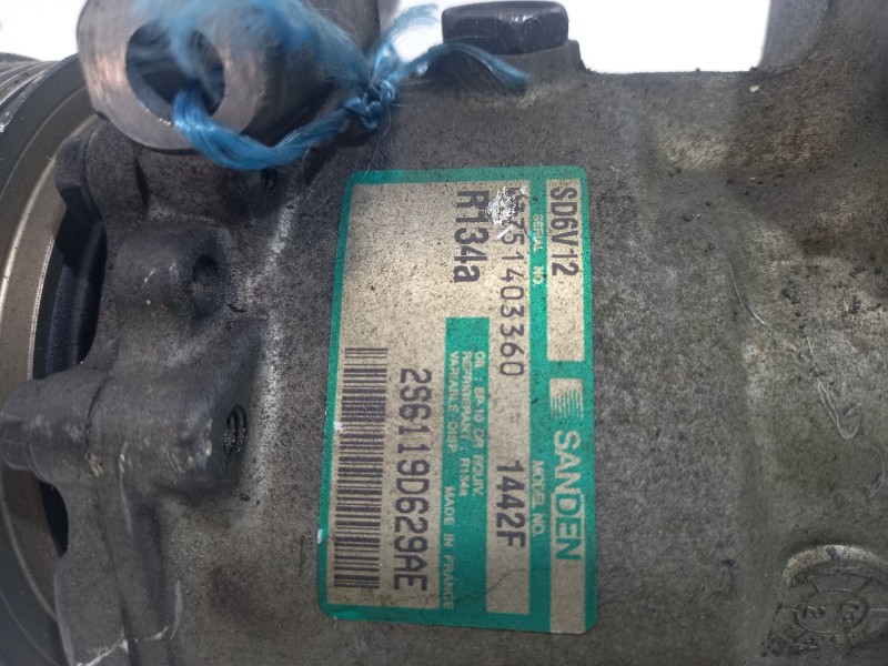 Recambio de compresor aire acondicionado para ford fusion (cbk) ambiente referencia OEM IAM 2S6119D629AE  