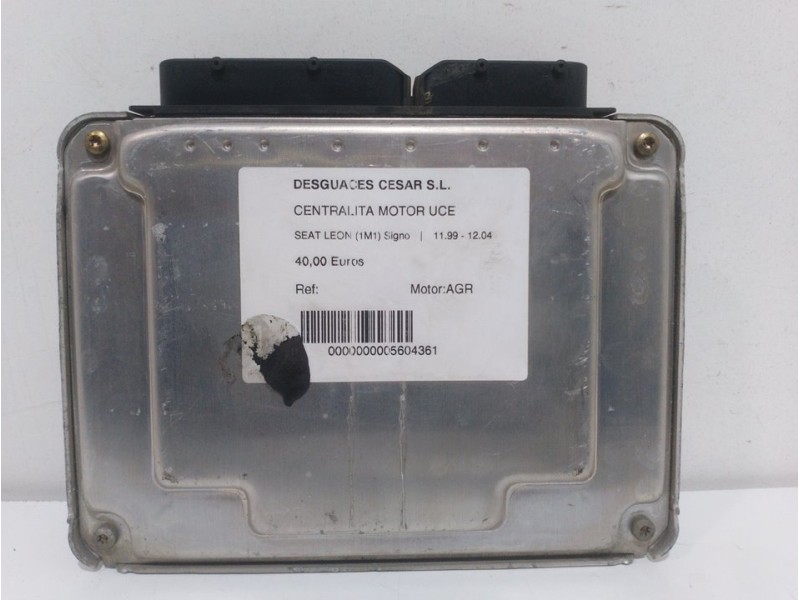 Recambio de centralita motor uce para seat leon (1m1) signo referencia OEM IAM 038906012BS BOSCH 0281010228