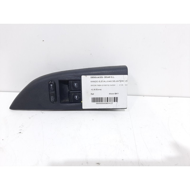 Recambio de mando elevalunas delantero izquierdo para skoda fabia (6y2/6y3) comfort referencia OEM IAM   