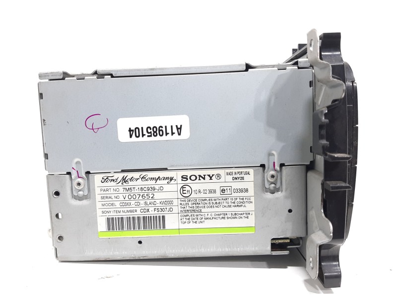 Recambio de sistema navegacion gps para ford focus berlina (cap) sport referencia OEM IAM 6M2F18C821AE  