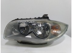 Recambio de faro izquierdo para bmw serie 1 berlina (e81/e87) 120d referencia OEM IAM 63117193387  