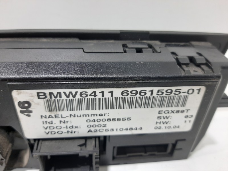 Recambio de mando calefaccion / aire acondicionado para bmw serie 1 berlina (e81/e87) 120d referencia OEM IAM 6411696159501  