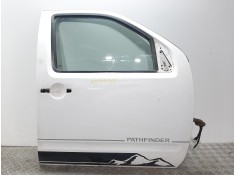 Recambio de puerta delantera derecha para nissan pathfinder (r51) 2.5 dci le referencia OEM IAM H01005X0MB BLANCO