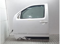 Recambio de puerta delantera izquierda para nissan pathfinder (r51) 2.5 dci le referencia OEM IAM H01015X0MB BLANCO