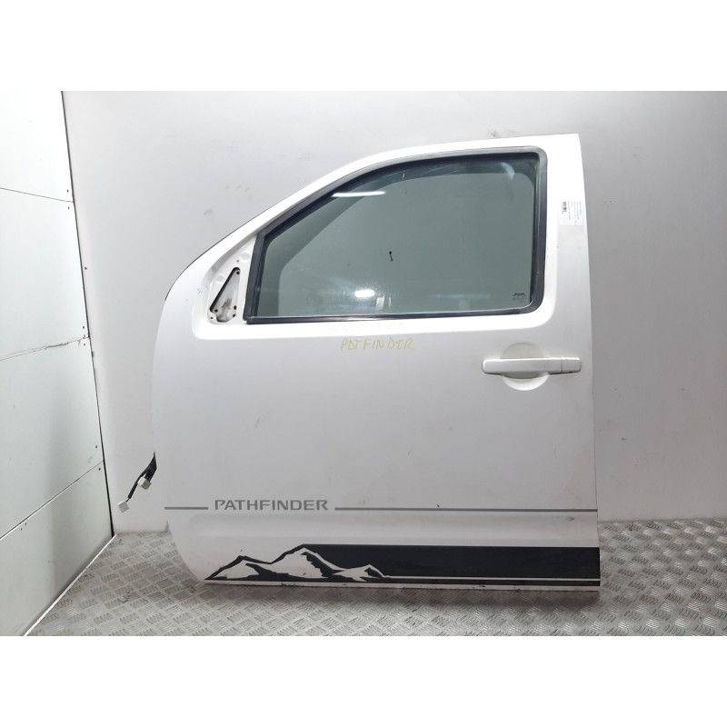 Recambio de puerta delantera izquierda para nissan pathfinder (r51) 2.5 dci le referencia OEM IAM H01015X0MB BLANCO 