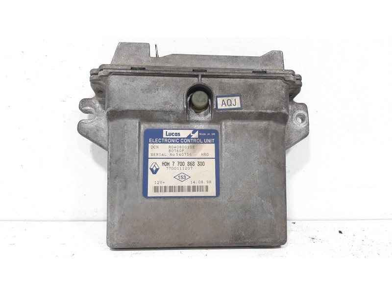 Recambio de centralita motor uce para renault kangoo (f/kc0) rt klima referencia OEM IAM 7700868300  
